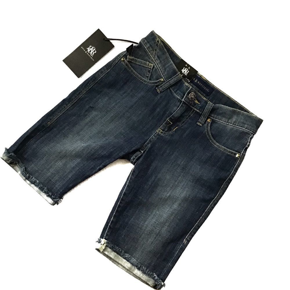 Rock&Republic Coachella Stud Huntress Shorts