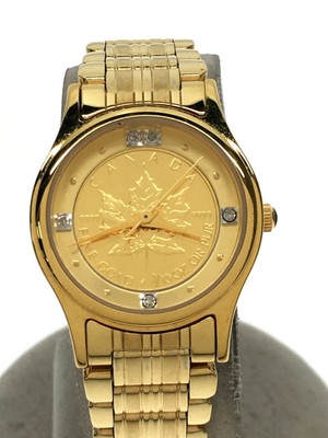 Watch Canada Maple Leaf Coin SK-148-C Water Resistant Stainless