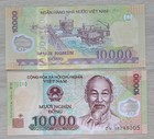 Vietnam 10,000 Dong Banknote,  UNC, Polymer