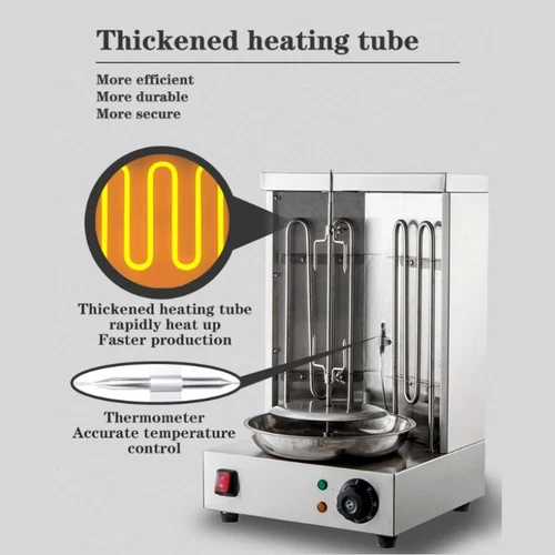 Electric Doner Kebab Shawarma Grill Machine Tacos BBQ Pastor Gyros Rotisserie AU - Picture 6 of 15