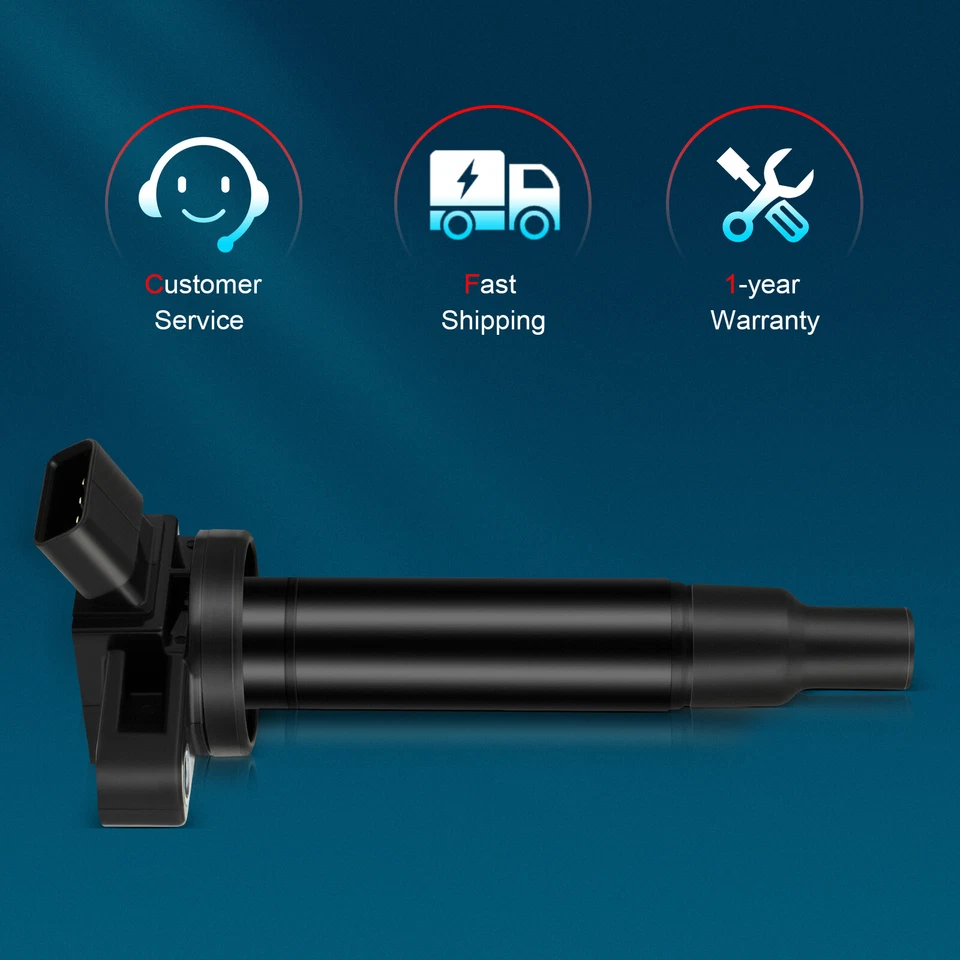 8 Ignition Coil Pack For 2003-2009 Toyota 4Runner 2003-2009 Lexus GX470 4.7L V8 - Image 4 of 4