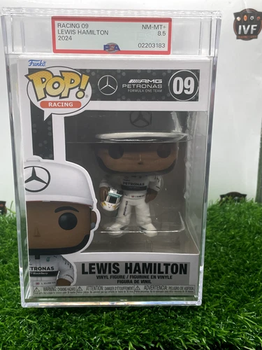 PSA Graded 8.5 Funko Pop Lewis Hamilton #09