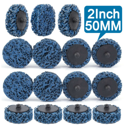50mm Quick Change Roloc Easy Strip & Clean Grinding Discs for Paint Rust