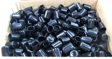 Lot of 560 CAPLUGS 1 1/4" W x 1 1/2" L Round Rubber End Cap Plugs Black ID=1.15"