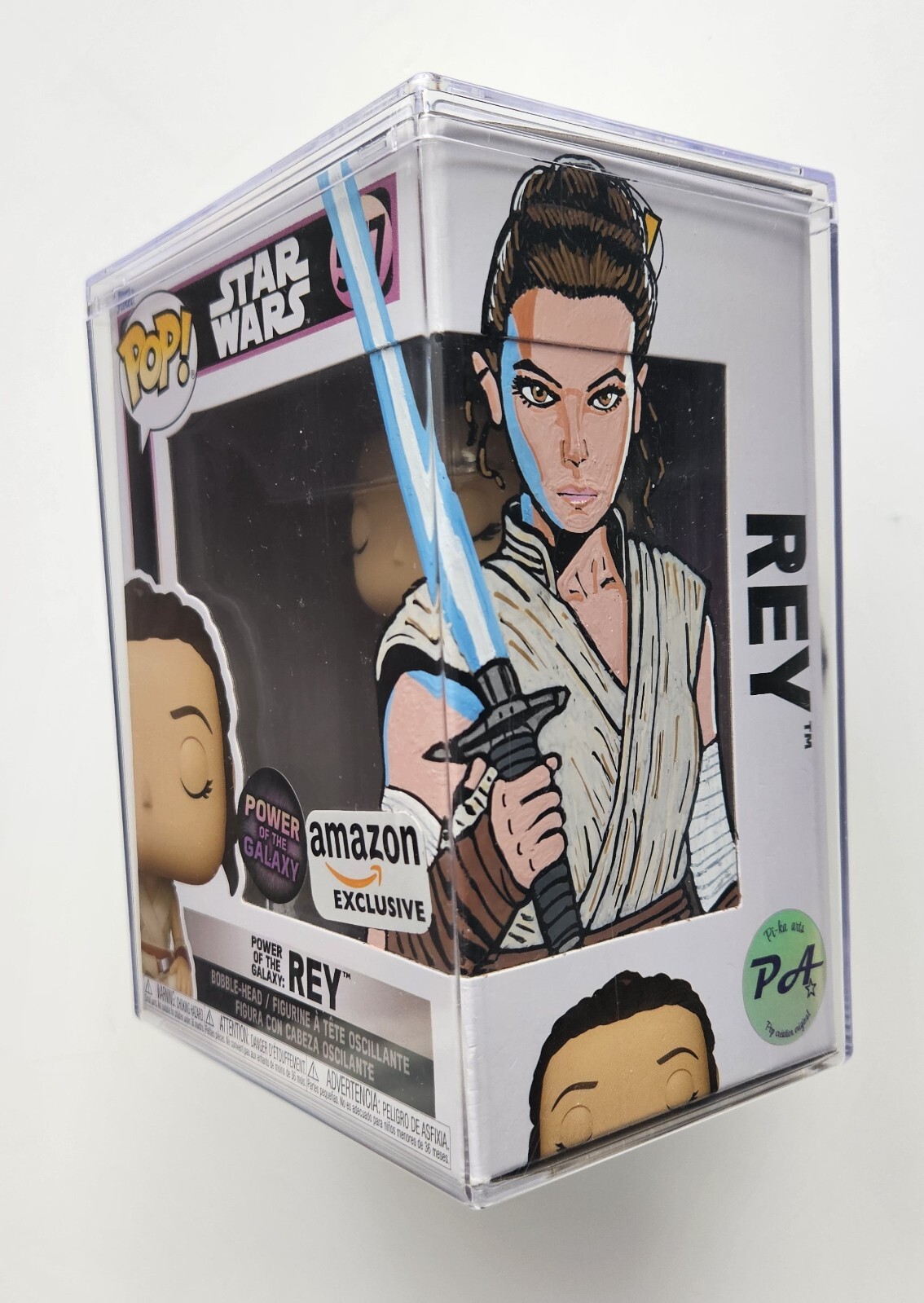 Funko Pop Star Wars Rey n° 577 décorez votre bureau avec l'édition Pi-Ka neuve