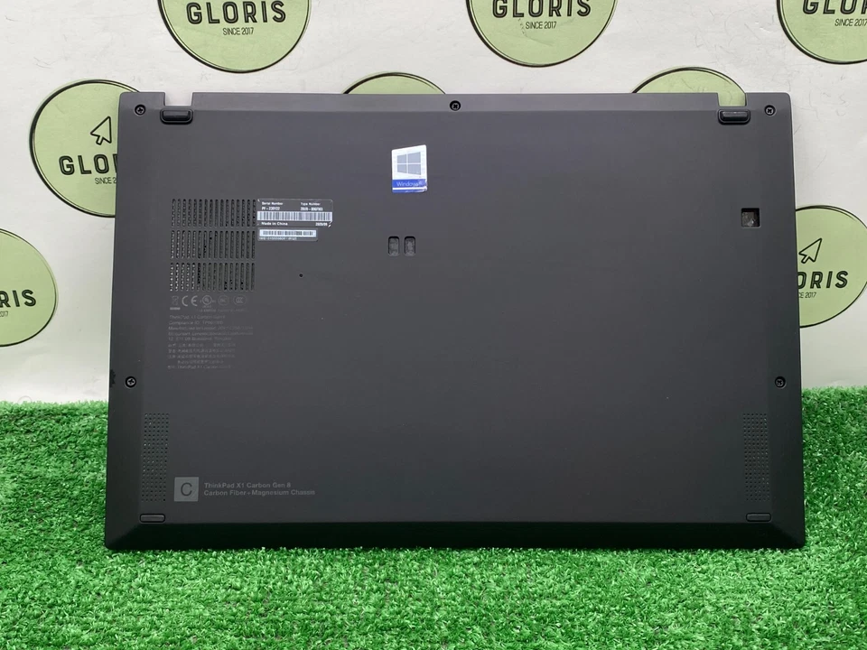 Used OEM Lenovo ThinkPad X1 Carbon 8th Gen Bottom Base Case Cover AM1L1000100 - Image 2 of 4