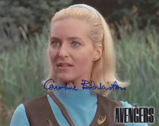 CAROLINE BLAKISTON - The Avengers (TV Series) GENUINE SIGNED AUTOGRAPH