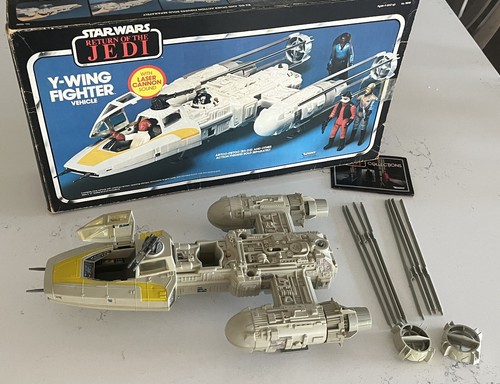 Kenner 1983- Star Wars Return of the Jedi, vehículo de combate Y-Wing con caja #70510 - Imagen 3 de 13