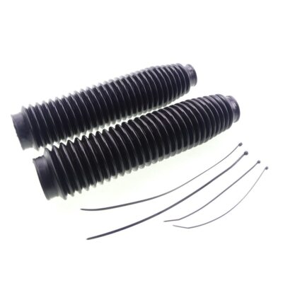 Faltenbalg Set Gabel Faltenbälge Staubschutz Polisport für Yamaha DT 125 DT125