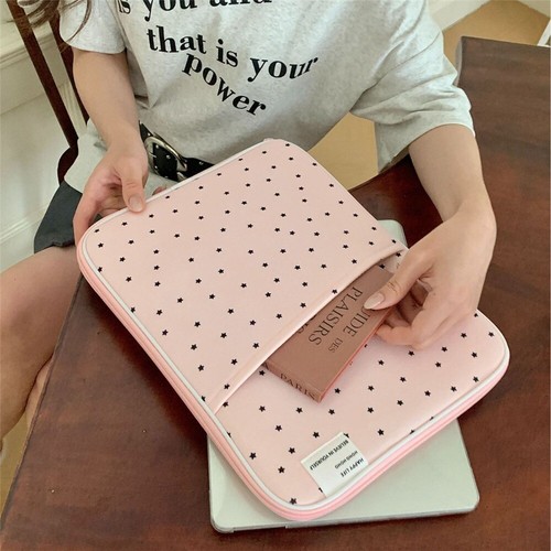 Soft Laptop Sleeve Carring Case Laptop Bag for Lenovo Dell Laptop Man Women - Photo 12/14