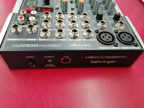 Behringer Xenyx 1002SFX 10-channel Analog Streaming Mixer Used From Japan - Picture 6 of 12