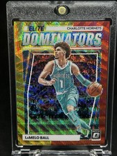 2022-23 Donruss Optic Lamelo Ball Red Gold Wave /99 Elite Dominators