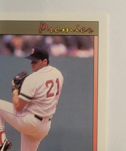 1991 Roger Clemens O-Pee-Chee Premier Card #23 Pitcher Boston Red Socks Vintage - Picture 3 of 6