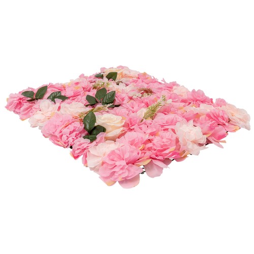 20* Kunstblume Wandpaneel Hochzeit Hintergrund Event Party Blume Wandpaneel - Bild 5 von 11
