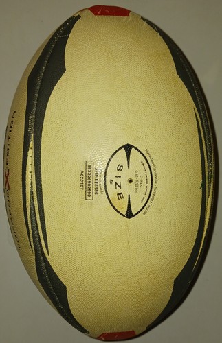 Adidas Torpedo X-Edition Size 5 Rugby Ball; Black & Red; Used - 第 5/10 張圖片