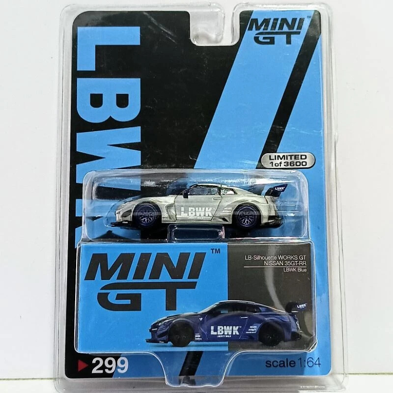 チェイス MINIGT LB-Silhouette WK 35GT-RR V1 CHASE - Mini GT #299 LB Silhouette WORKS GT Nissan R35 35GT
