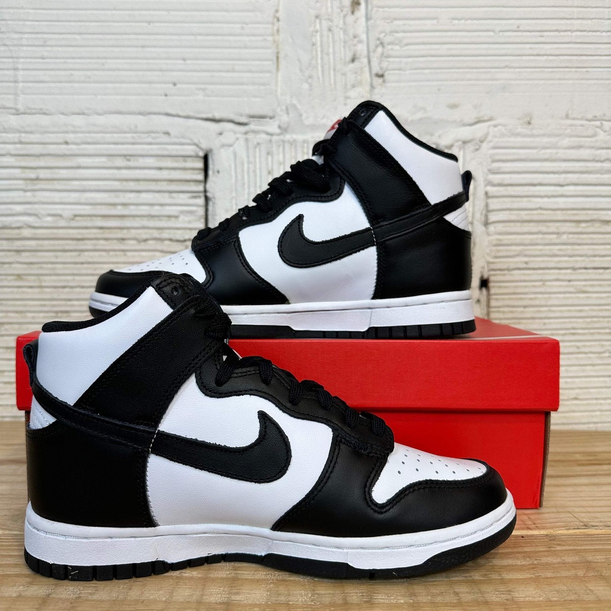 Nike Dunk High 白黒 27.5 Nike Dunk Hi Retro “Panda” Black White High Shoes DD1399-105