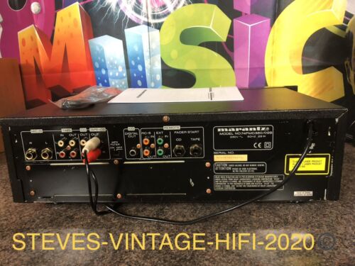 Marantz PMD-350 Stereo Cassette Deck / Compact Disc Player (LITE SERVICED) L@@K! - Bild 14 von 18