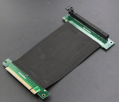 PCI-E 3.0 Gen3.0 16x male To female Right-angle Riser Extension Cable 15cm