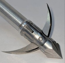 Black Flag Archery - Hemorrhage -Fixed- 4 Blade - 100 Grain - 3pk - Broadhead