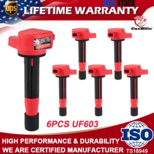 6PACK Ignition Coil NEW For Honda Odyssey EX-L EX  LX SE Acura RDX V6 3.5L UF603