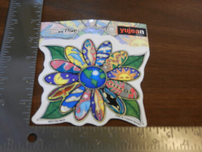 NEW DAN MORRIS EARTH BLOSSOM STICKER