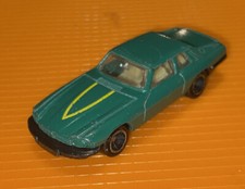 Vintage Unbranded Jaguar V Car 1:64 Diecast Toy Rare Green Original Old +++