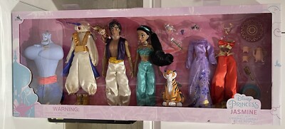 Disney Aladdin Prinzessin Jasmin Genie Puppe Set Spielset Kinder Spielzeug & Zubehör