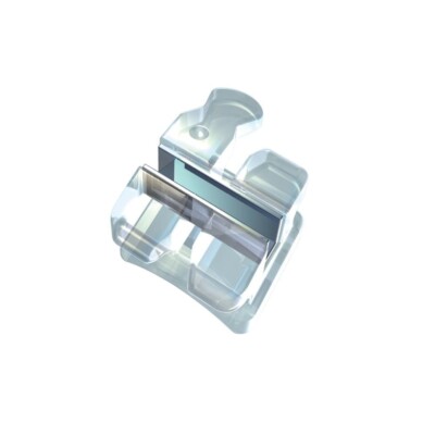 Orthodontic Bracket Ceramic Metal Slot Aesthetic Braces Roth 018 022 3M Clarity