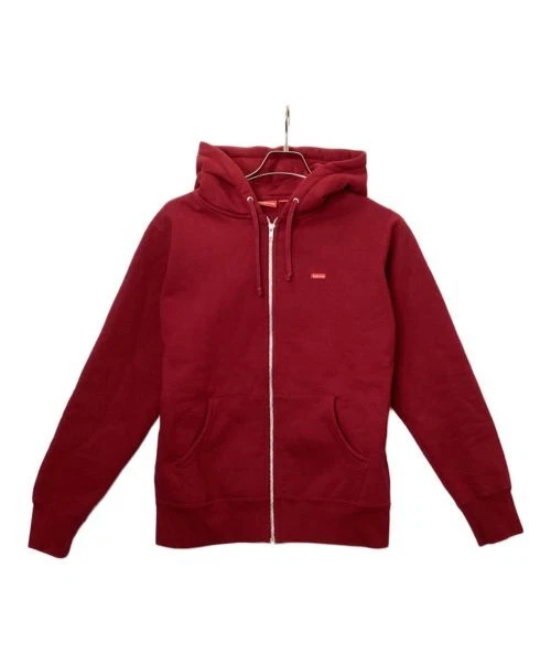 Sweat à capuche zippé logo petite boîte S Supreme