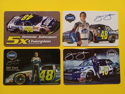 LOWE'S JIMMIE JOHNSON #48 '' CALLING ALL RACE CAR FANS'' NEW   RARE  GREAT PRICE