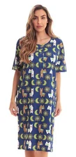 Just Love Short Sleeve Nightgown Sleep Dress for Women Sleepwear