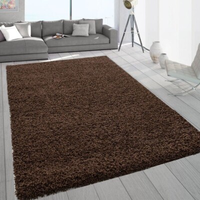 Extra Großer Dicker Shaggy Teppich Weich Wohnzimmer Schlafzimmer Teppich Flur Läufer Teppiche