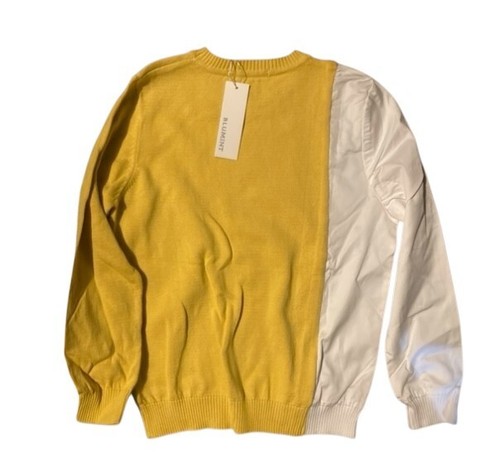 Blumint Hubert Yellow and White Children's Designer Shirt, Various Sizes - Picture 3 of 5