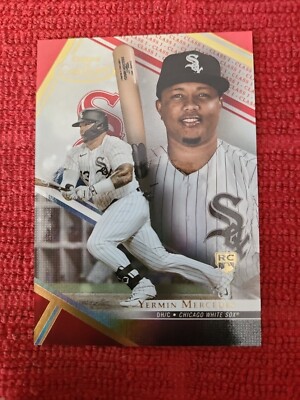 2021 Topps Gold Label Yermin L Mercedes RC Class 1 Red #/75 White Sox nm/mt+