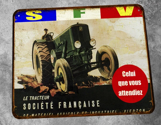 Plaque métallique Lanz Bulldog