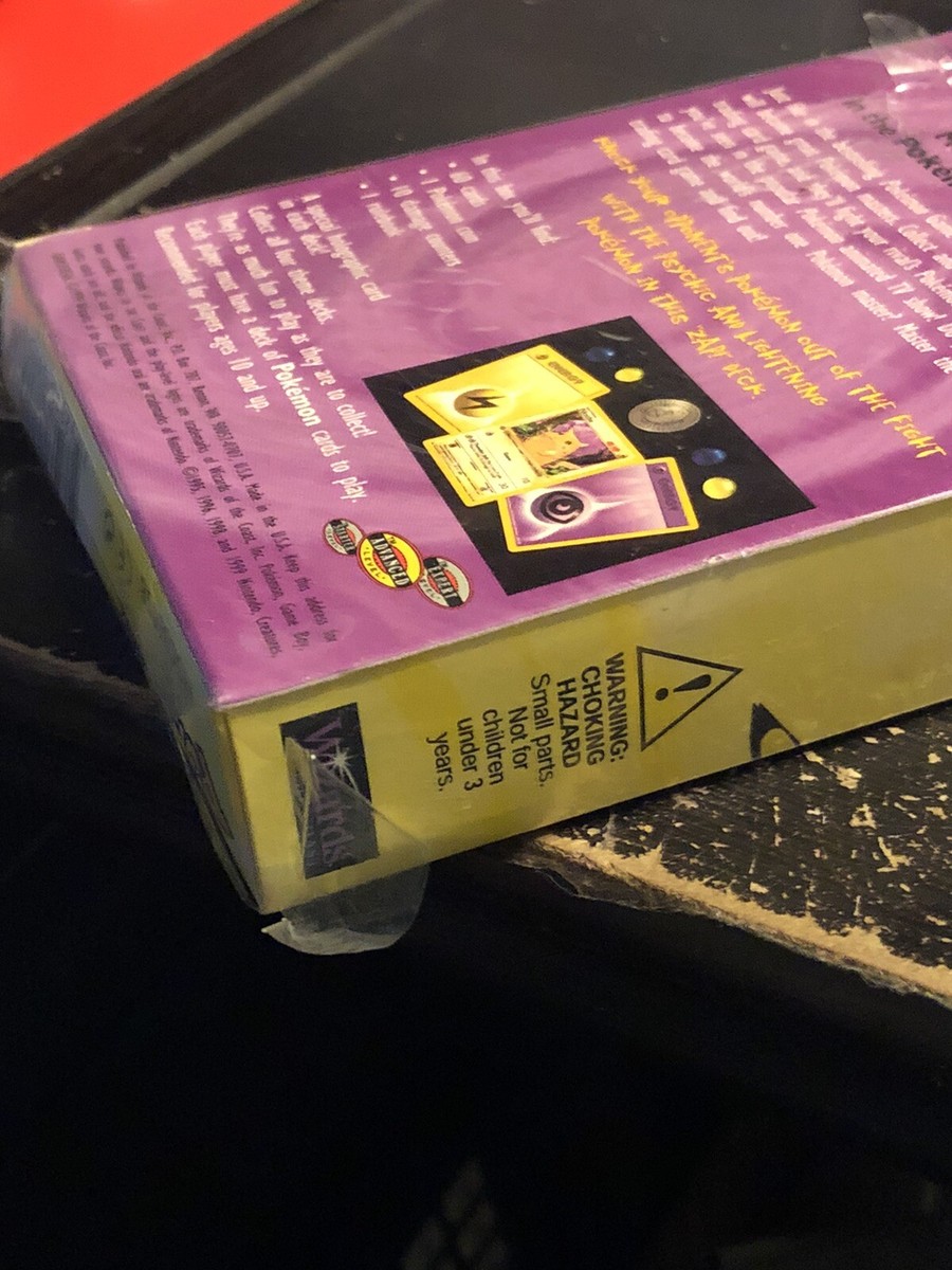 1999 Pokémon ZAP! Theme Deck Sealed WTOC | eBay