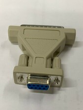 DB9F/DB25M Null modem Adapter pin 1- 8, 2-3, 3-2, 4-20, 5-7, 6-6, 7-4, 8-5, 9-22