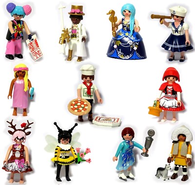 PLAYMOBIL Serie 22 Girls - Komplett 12 Stücke