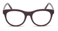 Tod's TO 5223 081 Purple Round Plastic Optical Eyeglasses Frame 52-19-140