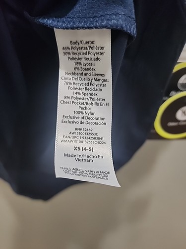 ATHLETIC WORKS BOYS MIXED MEDIA TEE SHORT SLEEVES T-SHIRT SIZE XS (4-5) NEW - Picture 8 of 10