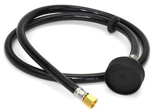 Shampoo Bowl Plastic Black Spray Hose 1/4"