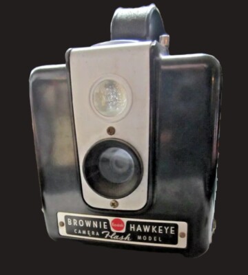 Kodak Kamera Brownie Hawkeye Camera flash model Rollfilm Sucherkamera gepflegt