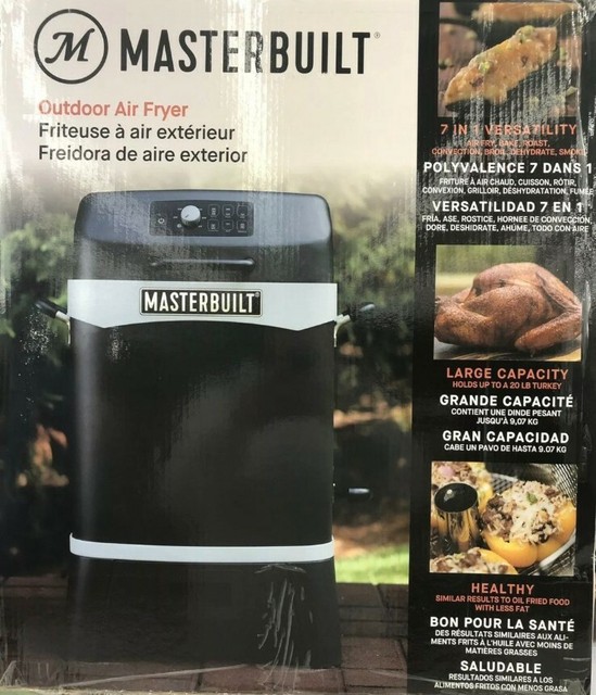 Masterbuilt 20 Quart Outdoor Air Fryer 7 in 1 Turkey Bake Roast Smoker