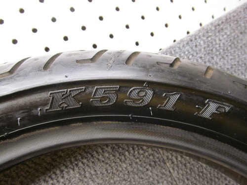 DUNLOP 110/80-17 CBR600 HURRICANE NT650 NIGHTHAWK HONDA OEM AHRMA - Picture 5 of 8