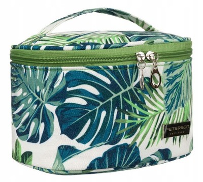 Geräumige Damen-Kosmetiktasche Peterson weiss