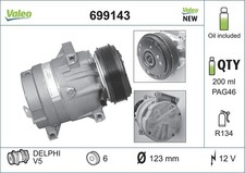 KLIMAKOMPRESSOR FÜR OPEL VIVARO A BUS (X83) - VALEO 699143