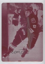 2007 Upper Deck Young Guns Printing Plate Magenta 1/1 Daniel Carcillo #491 8tn
