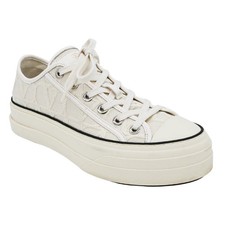 VALENTINO GARAVANI Toile Iconographe Platform Sneakers Size 38