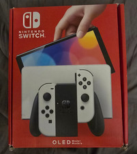 Nintendo Switch OLED Console, Boxed, Joy-Con, 400GB Micro-SD, Dock